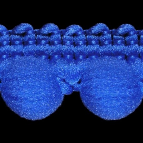 Pom Pom Trim, 15 mm, art. PA-15, color 503-blue/1 m