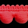 Pom Pom Trim, 15 mm, art. PA-15, color 306-red/1 m