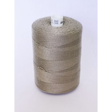 Spun polyester threads Talia 30/1000 m, color 848 - dark beige/1pc.