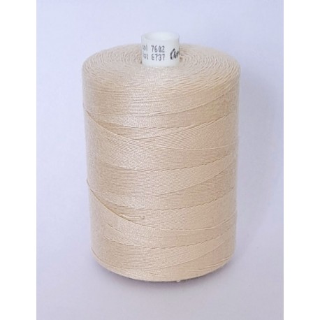 Spun polyester threads Talia 30/1000 m, color 7602 - light beige/1pc.