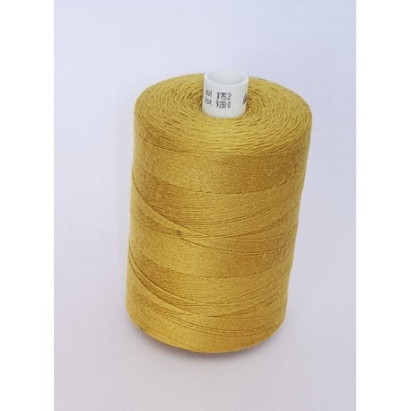 Spun polyester threads Talia 30/1000 m, color 752 - old gold/1pc.