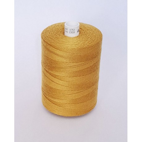 Spun polyester threads Talia 30/1000 m, color 751 - old gold/1pc.