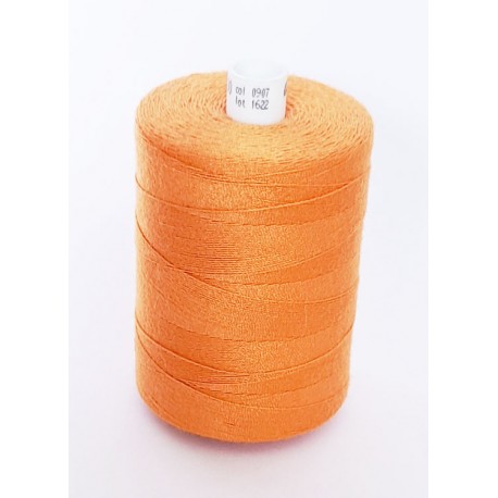 Spun polyester threads Talia 30/1000 m, color 907 - orange/1pc.