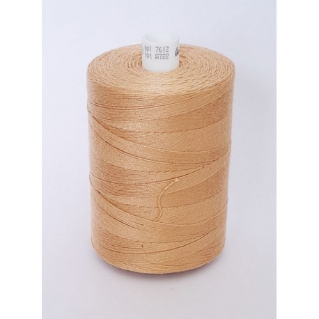 Spun polyester threads Talia 30/1000 m, color 7612 - beige/1pc.