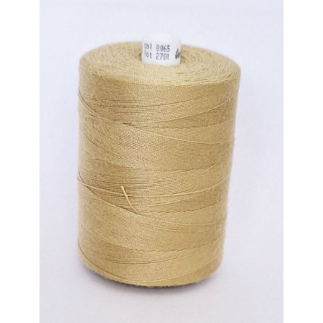 Spun polyester threads Talia 30/1000 m, color 8065 - beige/1pc.