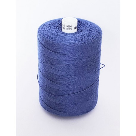 Spun polyester threads Talia 30/1000 m, color 886 - blue/1pc.