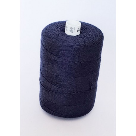 Spun polyester threads Talia 30/1000 m, color 843 - dark blue/1pc.