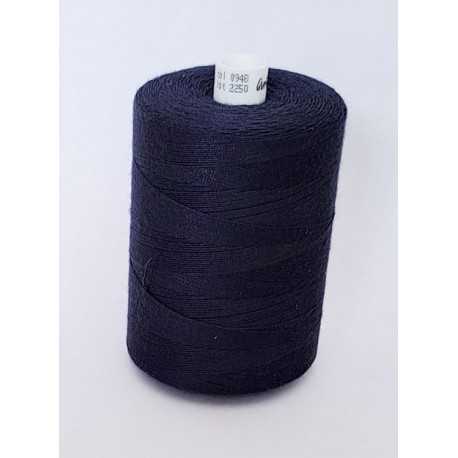 Spun polyester threads Talia 30/1000 m, color 948 - very dark blue/1pc.