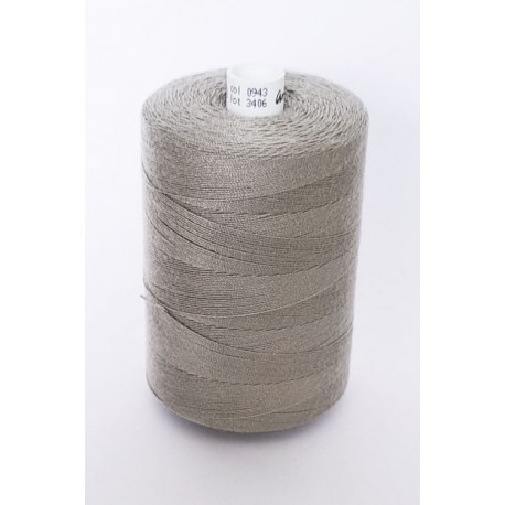 Spun polyester threads Talia 30/1000 m, color 943 - gray/1pc.