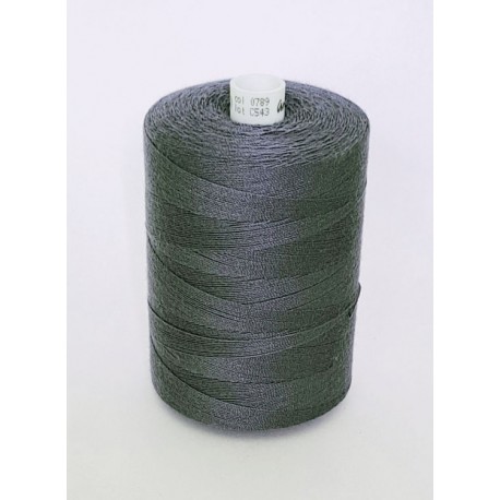 Spun polyester threads Talia 30/1000 m, color 789 - dark gray/1pc.