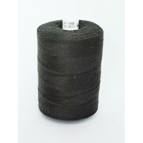 Spun polyester threads Talia 30/1000 m, color 8055 - dark khaki/1pc.