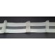 Curtain Tape with velcro backing, 50 mm/1m