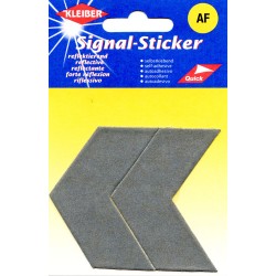 Reflective Signal-Sticker "Arrow" silver/2 pcs.