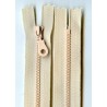 Plastic Zipper P40, 16 cm length, color T-71 - light beige/1 pc.