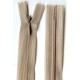 Invisible Zipper 20 cm color 085 - light beige/1 pc.