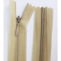 Invisible Zipper 18 cm color 845 - beige/1 pc.