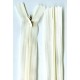 Invisible Zipper 22 cm color 502 - light cream/1 pc.
