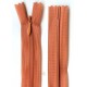 Invisible Zipper 20 cm color 808 - brownish orange/1 pc.