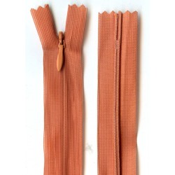 Invisible Zipper 20 cm color 808 - brownish orange/1 pc.