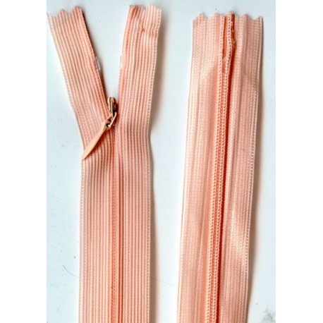 Invisible Zipper 20 cm color 521 - light peach/1 pc.