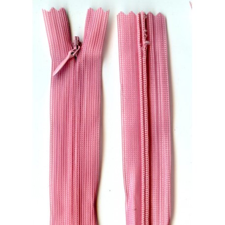 Invisible Zipper 20 cm color 214 - pink/1 pc.