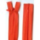 Invisible Zipper 20 cm color 053 - bright red/1 pc.