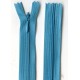 Invisible Zipper 20 cm color 046 - blue turquoise/1 pc.