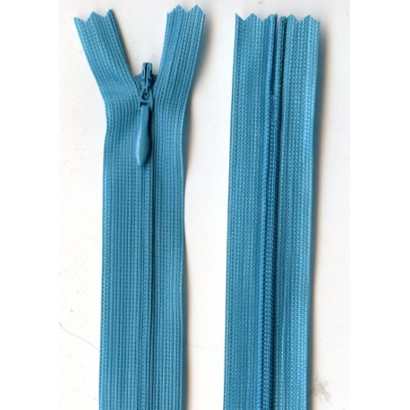 Invisible Zipper 20 cm color 046 - blue turquoise/1 pc.
