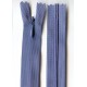 Invisible Zipper 20 cm color  - bluish gray/1 pc.