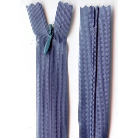 Invisible Zipper 20 cm color 363 - bluish gray/1 pc.