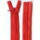 Invisible Zipper 18 cm color 820 - red/1 pc.