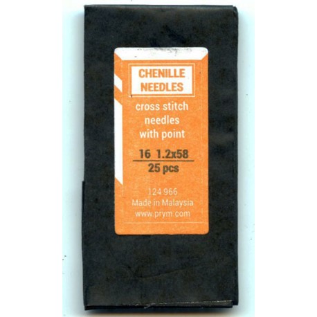 Embroidery Needles "Chenille16"/1.2x58 mm/22 pcs.