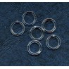 Bra plastic rings 10 mm transparent/50 pcs.