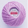 Cotton crocheting yarn "Kaja", color 324-lilac/30g/200m