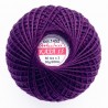 Cotton crocheting yarn "Kaja", color 1452-eggplant/30g/200m