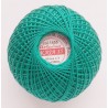 Cotton crocheting yarn "Kaja", color 1455-turquoise green/30g/200m