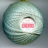 Cotton crocheting yarn "Kaja", color 310-gray green/30g/200m