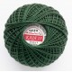 Cotton crocheting yarn "Kaja", color 311-dark green/30g/200m