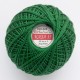 Cotton crocheting yarn "Kaja", color 326-green/30g/200m