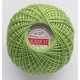 Cotton crocheting yarn "Kaja", color 327-light green/30g/200m