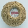 Cotton crocheting yarn "Kaja", color 331-dark beige/30g/200m