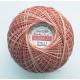 Cotton crocheting yarn "Kaja", color 350-pink brick shaded /30g/200m