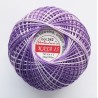 Cotton crocheting yarn "Kaja", color 342-violet shaded /30g/200m