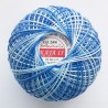 Cotton crocheting yarn "Kaja", color 344-blue shaded /30g/200m
