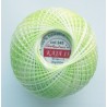 Cotton crocheting yarn "Kaja", color 345-greenish shaded /30g/200m