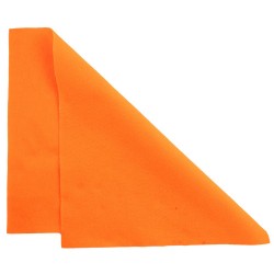 Felt sheet from PES fibres, 30x40 cm x 1.5mm, color 1605-orange/1pc.