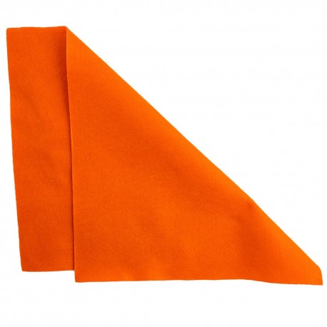 Felt sheet from PES fibres, 30x40 cm x 1.5mm, color 1605-orange/1pc.