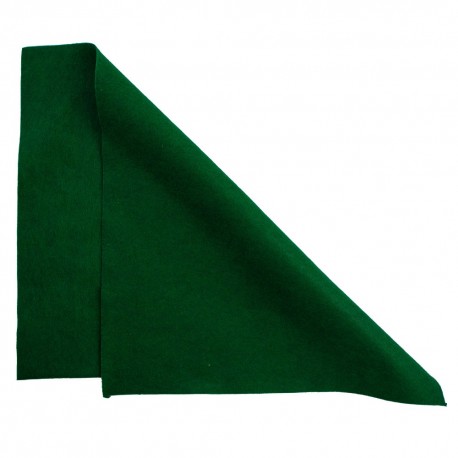 Felt sheet from PES fibres, 30x40 cm x 1.5mm, color 1655-dark green/1pc.