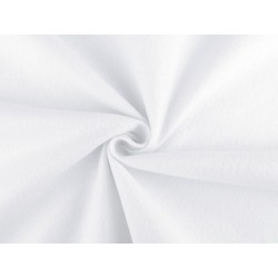 PES Felt Fabric art.380616 color 1-off-white, 1.4mm, 95cm Width/0.5m