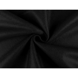 PES Felt Fabric art.380616 color 17-black, 1.4mm, 95cm Width/0.5m